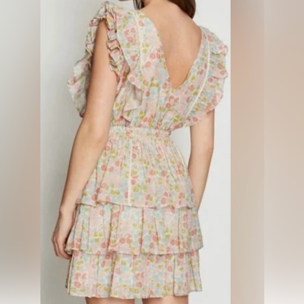 Floral Ruffle Dress - Picture 3 of 8